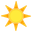 sun indicating light mode